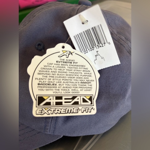 NWT DISNEY Golf Hat Ahead Extreme Fit Velcro Close - Picture 9 of 9